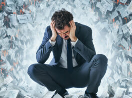 Podnikateľ vyplňuje checklist s poznámkami o odvodoch a nových pravidlách pre rok 2026.