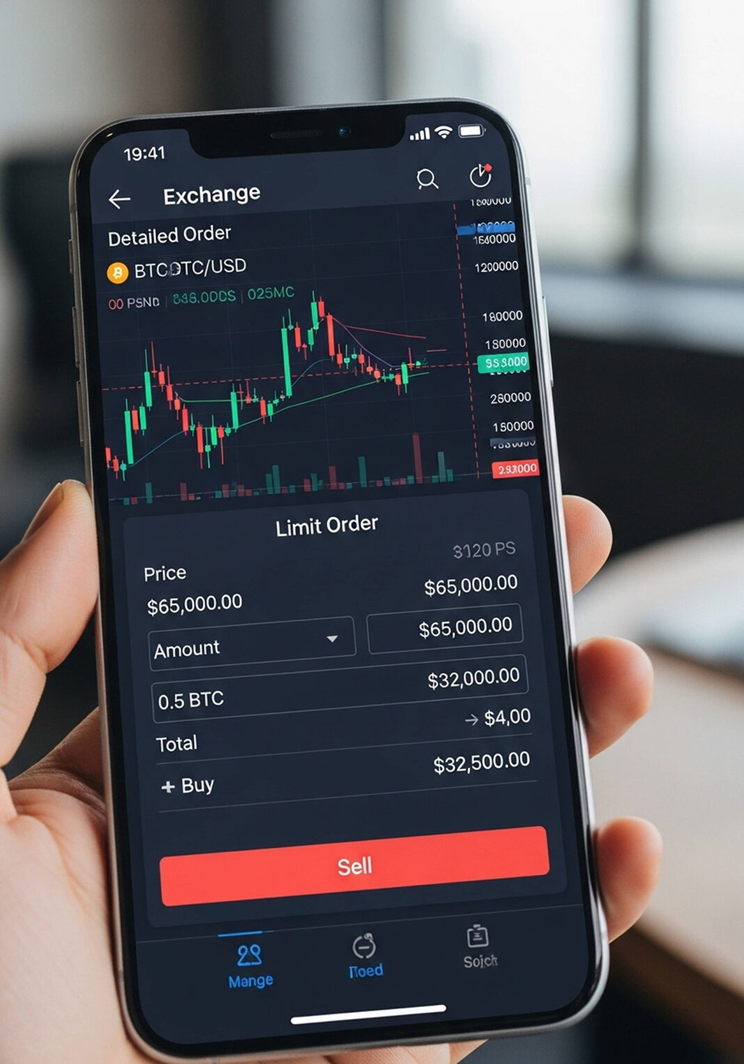 Mobilná aplikácia zobrazujúca kurzy kryptomien.