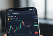 Mobilná aplikácia zobrazujúca kurzy kryptomien.