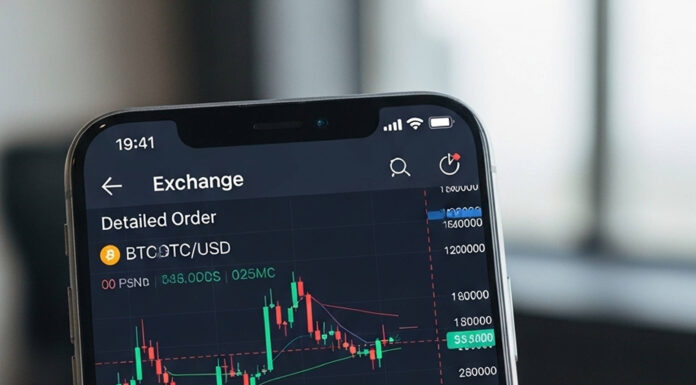 Mobilná aplikácia zobrazujúca kurzy kryptomien.